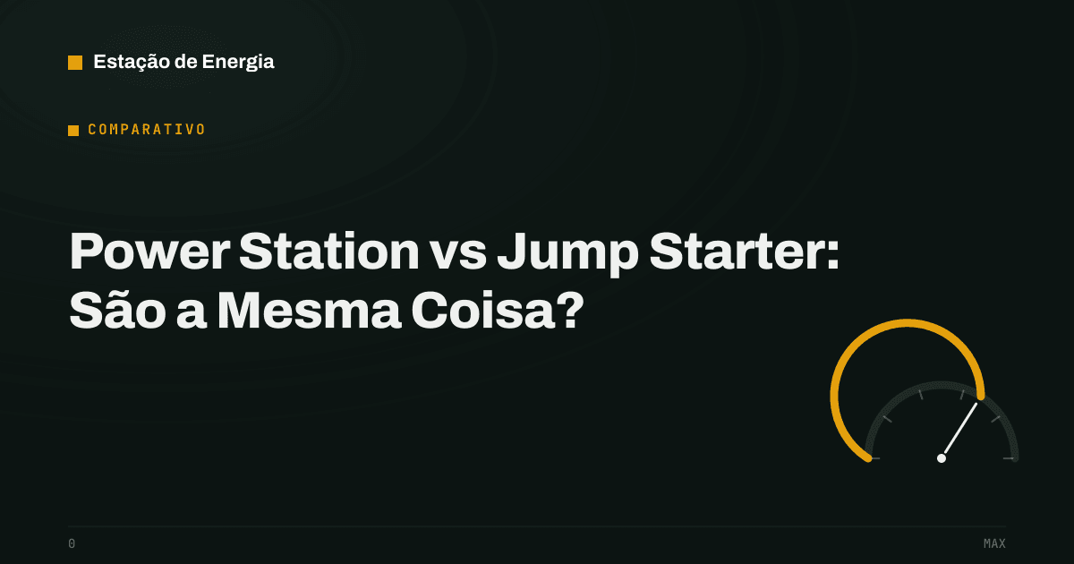 Capa do comparativo power station vs jump starter